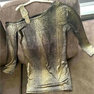 3R Fashion Snake Skin Looking Dress